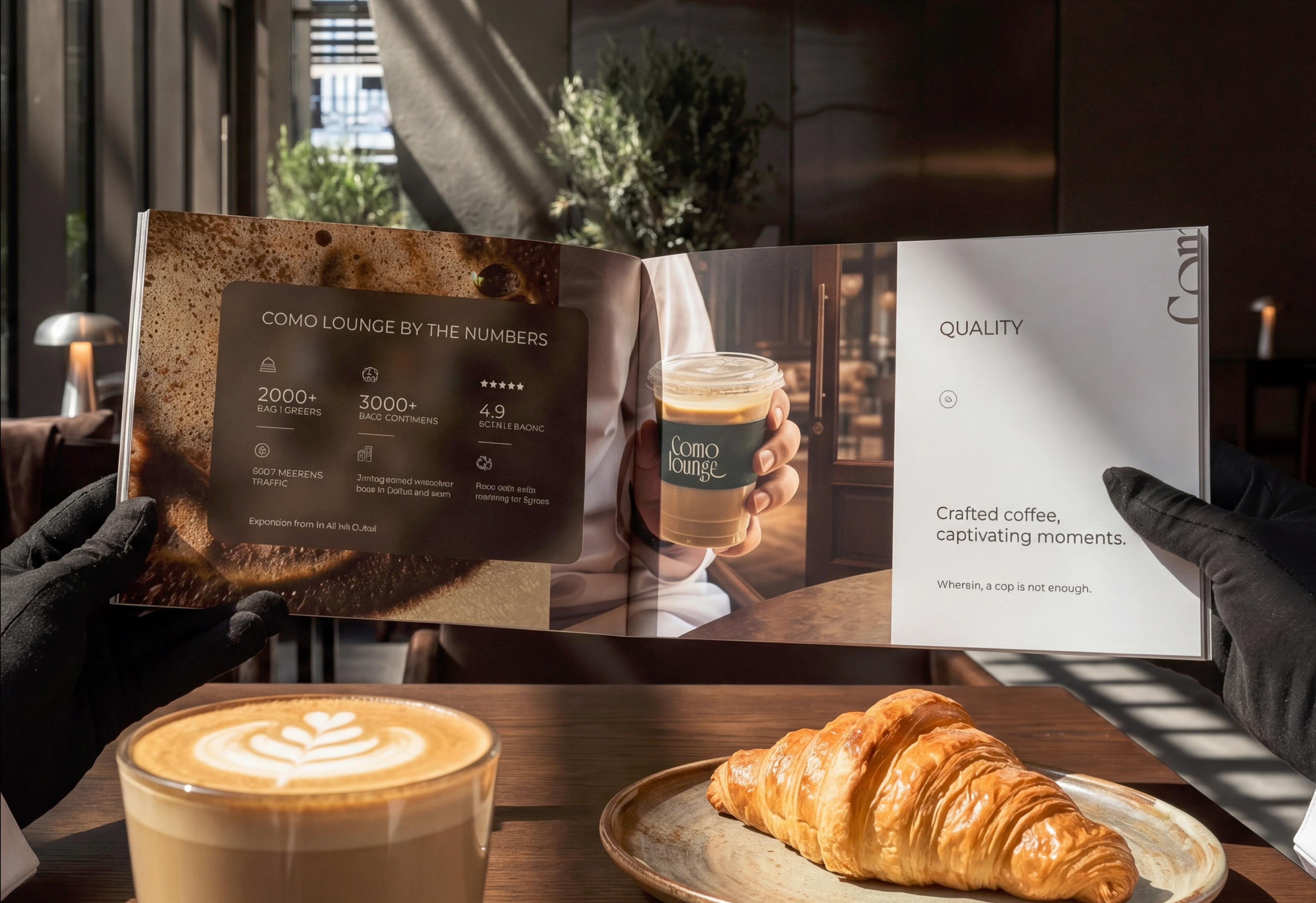 Como Lounge Branding